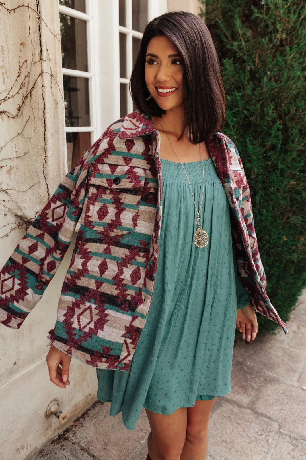 Ave Shops Clothing Mountain Top Shacket - Stylish Cardigan & Outerwear for Women 21 Ave Shops Clothing Mountain Top Shacket