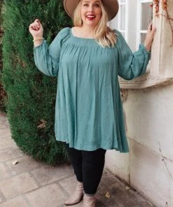 Ave Shops Clothing Lake House Swiss Dot Tunic