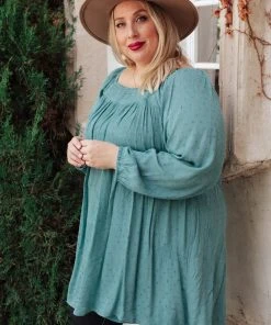 Ave Shops Clothing Lake House Swiss Dot Tunic