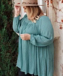 Ave Shops Clothing Lake House Swiss Dot Tunic