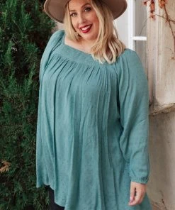 Ave Shops Clothing Lake House Swiss Dot Tunic