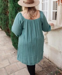 Ave Shops Clothing Lake House Swiss Dot Tunic