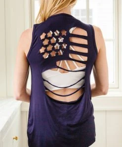 Ave Shops Land Of The Free Tank Clothing