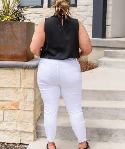 Ave Shops New Arrivals Lauren Hi-Waisted White Skinny Jeans for Women | Trendy High-Waist Denim 20 Ave Shops New Arrivals Lauren Hi-Waisted White Skinny Jeans