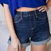 Ave Shops Layla High Waisted Pull On Shorts