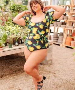 Ave Shops Lemon Drop Swimsuit