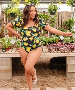 Ave Shops Lemon Drop Swimsuit