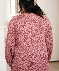 Ave Shops Leopard Kiss Top