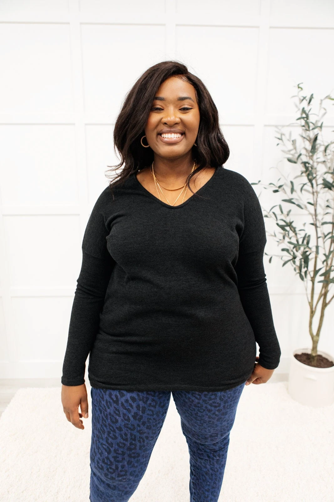 Ave Shops Let It Be Black Long Sleeve Top | Stylish Women's Tops & Blouses 10 Ave Shops Let It Be Top In Black Clothing