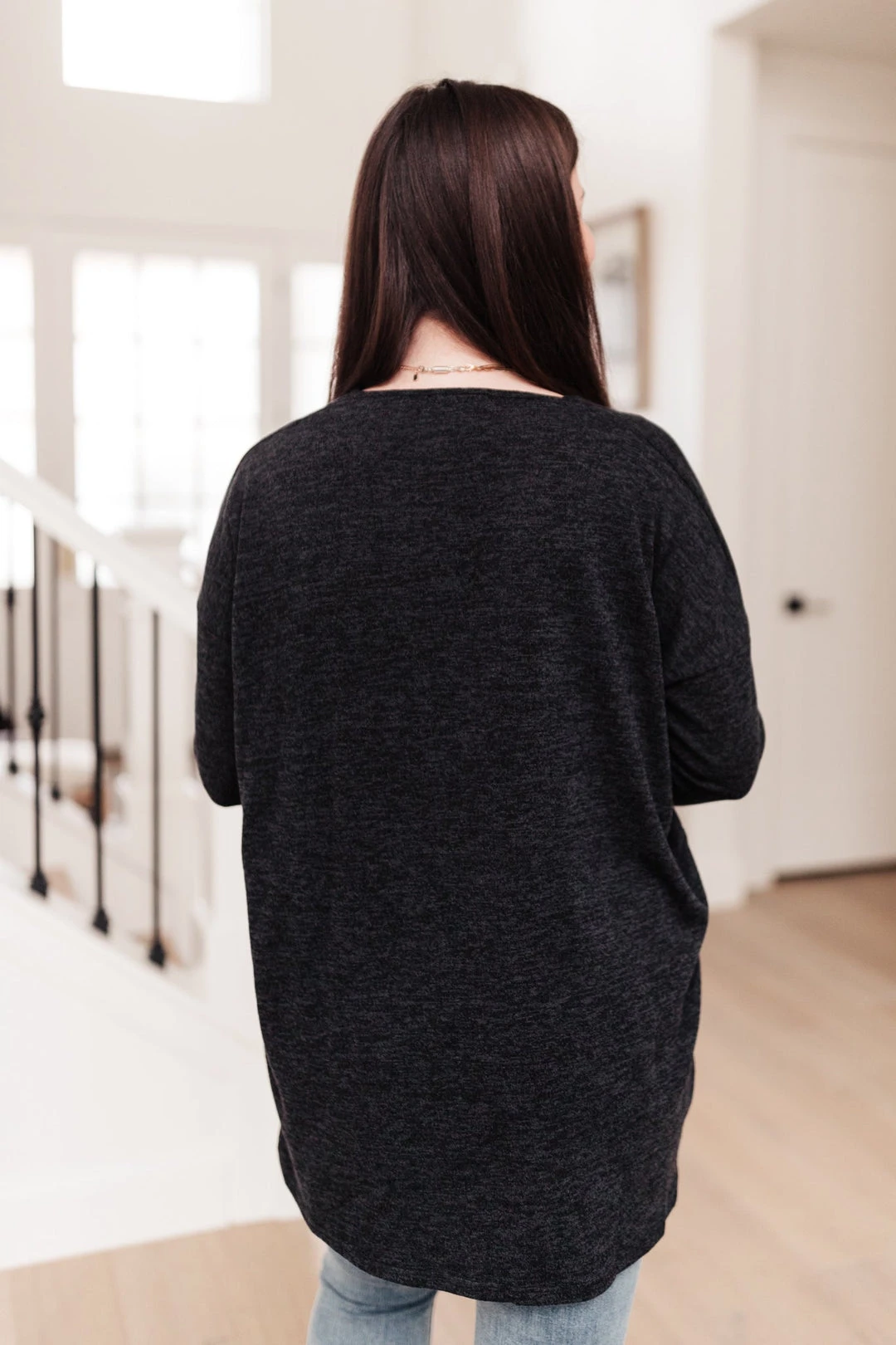 Ave Shops Let It Be Black Long Sleeve Top | Stylish Women's Tops & Blouses 8 Ave Shops Let It Be Top In Black Clothing