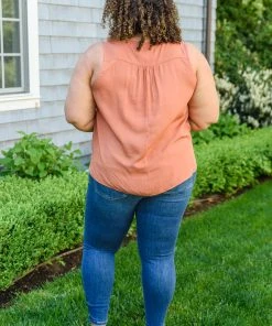 Ave Shops Lifetime Chance Tank - New Arrivals Short Sleeve Top for Women 33 Ave Shops New Arrivals Lifetime Chance Tank