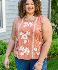 Ave Shops Lifetime Chance Tank - New Arrivals Short Sleeve Top for Women 34 Ave Shops New Arrivals Lifetime Chance Tank