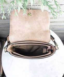 Jen & Co Light Blush Studded Crossbody Handbag - MEGA SALE -The Cinchy Cowgirl Store LightBlushStuddedCrossbodyHandbag2 1080x