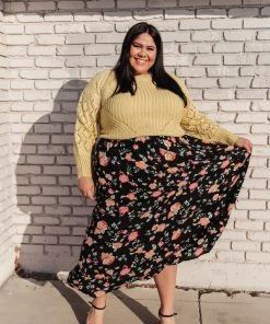 Ave Shops Lilith Maxi Skirt - Black | Elegant Women's Dress for Casual & Formal Occasions 24 Ave Shops Lilith Maxi Skirt In Black Dresses, Rompers, Jumpsuits