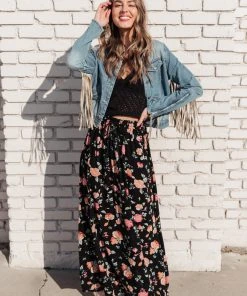 Ave Shops Lilith Maxi Skirt - Black | Elegant Women's Dress for Casual & Formal Occasions 19 Ave Shops Lilith Maxi Skirt In Black Dresses, Rompers, Jumpsuits