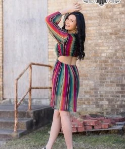 Crazy Train Little Peep Serape Dress | MEGA SALE | Stylish & Comfortable -The Cinchy Cowgirl Store LittlePeepDress4 1080x
