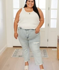 Ave Shops Love On Top Distressed Jeans | Trendy Women's Denim Jeans | Bottoms & Jeans 25 Ave Shops Love On Top Distressed Jeans Bottoms & Jeans