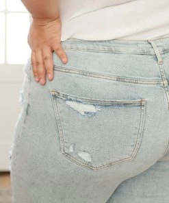 Ave Shops Love On Top Distressed Jeans | Trendy Women's Denim Jeans | Bottoms & Jeans 30 Ave Shops Love On Top Distressed Jeans Bottoms & Jeans