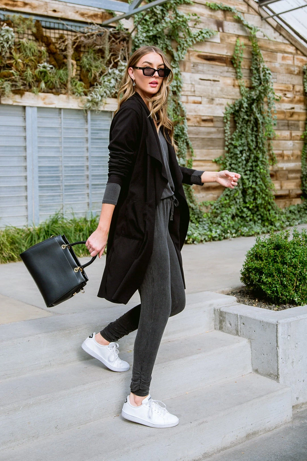 Ave Shops Lucky Break Jacket - Black Cardigan Sweater for Women | Stylish Outerwear 9 Ave Shops Lucky Break Jacket In Black Clothing