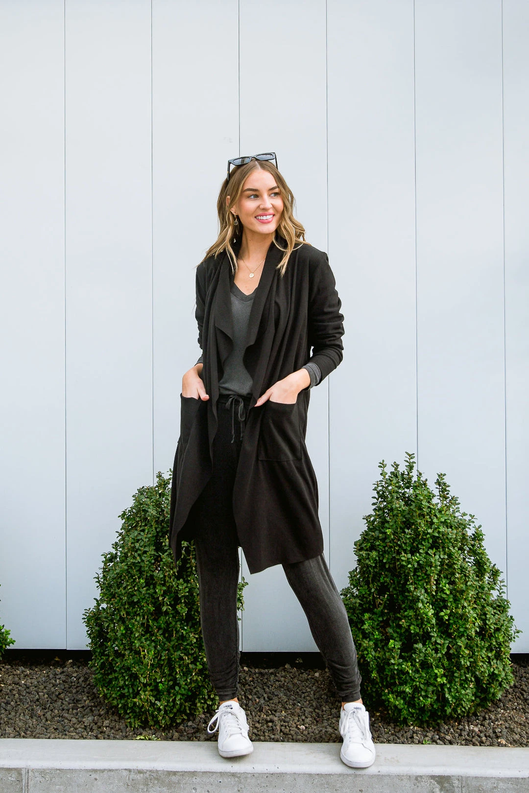 Ave Shops Lucky Break Jacket - Black Cardigan Sweater for Women | Stylish Outerwear 11 Ave Shops Lucky Break Jacket In Black Clothing