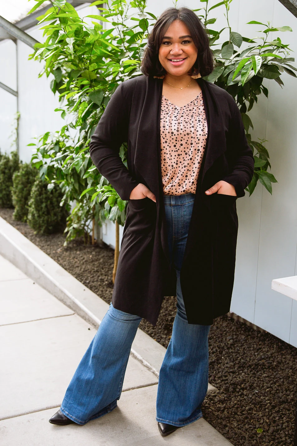 Ave Shops Lucky Break Jacket - Black Cardigan Sweater for Women | Stylish Outerwear 14 Ave Shops Lucky Break Jacket In Black Clothing