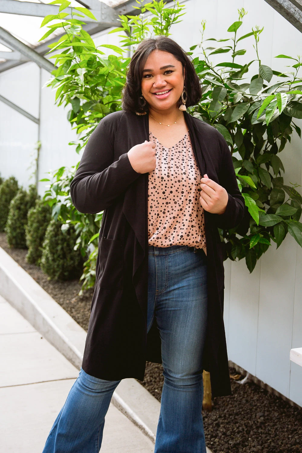 Ave Shops Lucky Break Jacket - Black Cardigan Sweater for Women | Stylish Outerwear 5 Ave Shops Lucky Break Jacket In Black Clothing