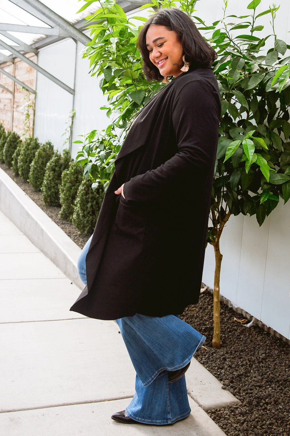 Ave Shops Lucky Break Jacket - Black Cardigan Sweater for Women | Stylish Outerwear 10 Ave Shops Lucky Break Jacket In Black Clothing