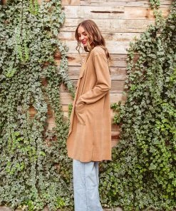 Ave Shops Clothing Lucky Break Jacket In Sand