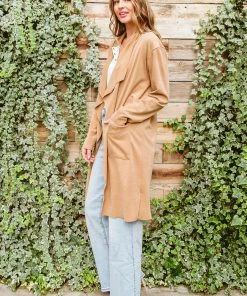 Ave Shops Clothing Lucky Break Jacket In Sand