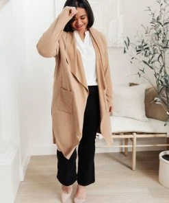 Ave Shops Clothing Lucky Break Jacket In Sand