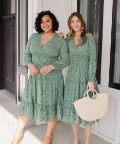 Ave Shops Lucky Day Dress - Stylish Green Dresses, Rompers & Jumpsuits for Women 22 Ave Shops Dresses, Rompers, Jumpsuits Lucky Day Dress In Green