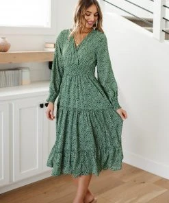 Ave Shops Lucky Day Dress - Stylish Green Dresses, Rompers & Jumpsuits for Women 34 Ave Shops Dresses, Rompers, Jumpsuits Lucky Day Dress In Green