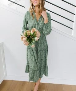 Ave Shops Lucky Day Dress - Stylish Green Dresses, Rompers & Jumpsuits for Women 35 Ave Shops Dresses, Rompers, Jumpsuits Lucky Day Dress In Green