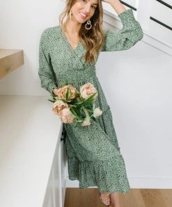 Ave Shops Lucky Day Dress - Stylish Green Dresses, Rompers & Jumpsuits for Women 21 Ave Shops Dresses, Rompers, Jumpsuits Lucky Day Dress In Green