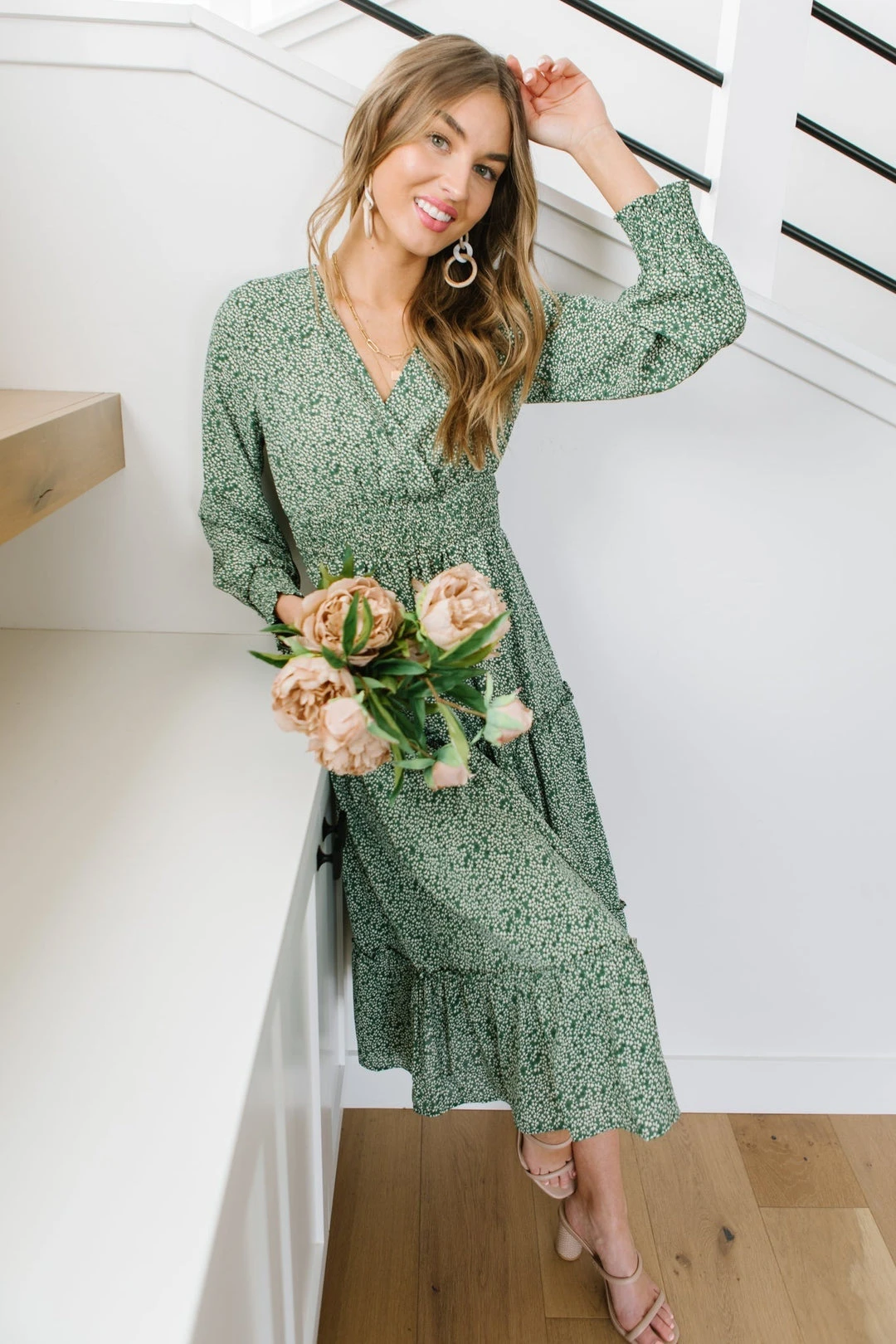 Ave Shops Lucky Day Dress - Stylish Green Dresses, Rompers & Jumpsuits for Women 4 Ave Shops Dresses, Rompers, Jumpsuits Lucky Day Dress In Green