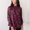 Ave Shops Clothing Lush In Floral Blouse