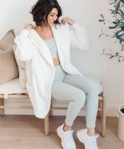 Ave Shops Lux & Plush Sports Bra In Mist Lounge & Active Wear 44 Ave Shops Lux & Plush Sports Bra In Mist Lounge & Active Wear