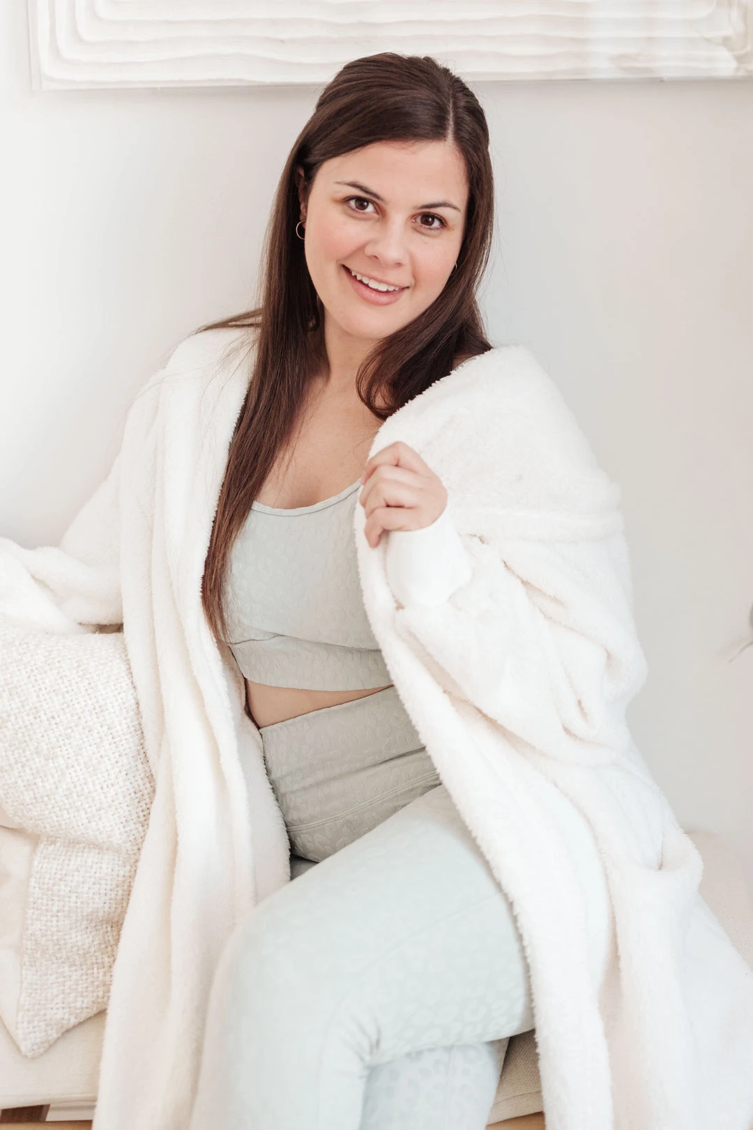 Ave Shops Lux & Plush Sports Bra In Mist Lounge & Active Wear 20 Ave Shops Lux & Plush Sports Bra In Mist Lounge & Active Wear