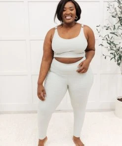 Ave Shops Lux & Plush Sports Bra In Mist Lounge & Active Wear 33 Ave Shops Lux & Plush Sports Bra In Mist Lounge & Active Wear