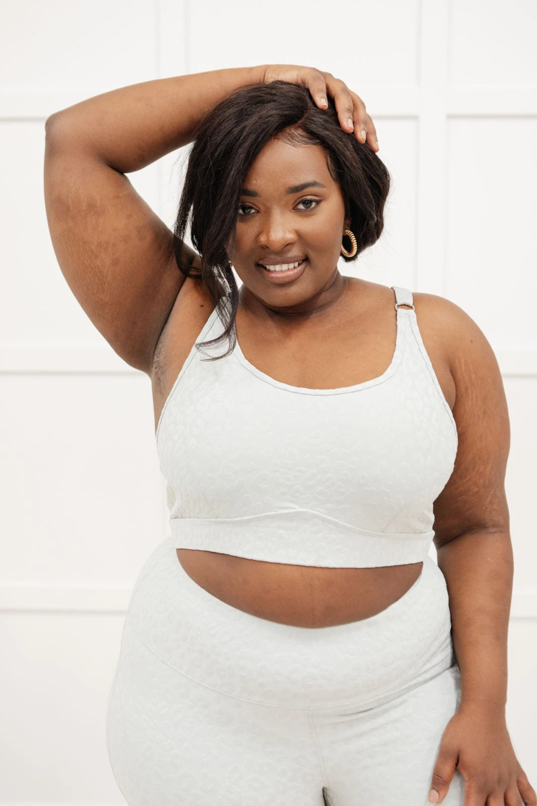 Ave Shops Lux & Plush Sports Bra In Mist Lounge & Active Wear 7 Ave Shops Lux & Plush Sports Bra In Mist Lounge & Active Wear