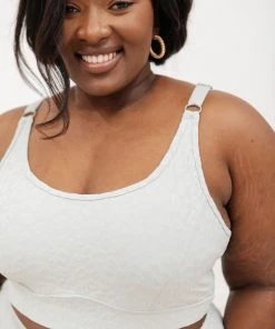 Ave Shops Lux & Plush Sports Bra In Mist Lounge & Active Wear 27 Ave Shops Lux & Plush Sports Bra In Mist Lounge & Active Wear