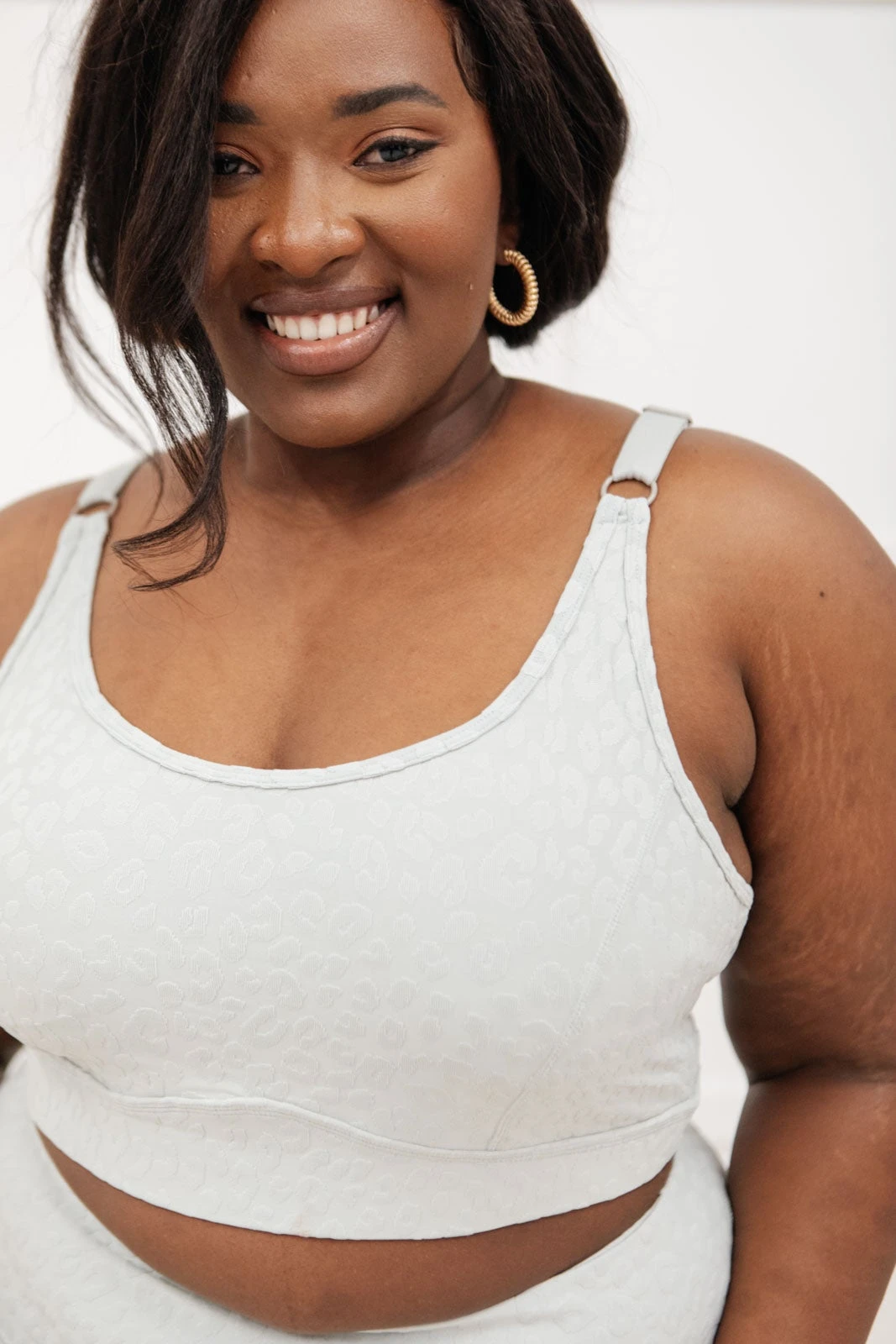 Ave Shops Lux & Plush Sports Bra In Mist Lounge & Active Wear 5 Ave Shops Lux & Plush Sports Bra In Mist Lounge & Active Wear