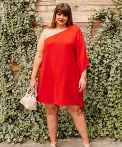 Ave Shops Dresses, Rompers, Jumpsuits Mallory Dress In Red