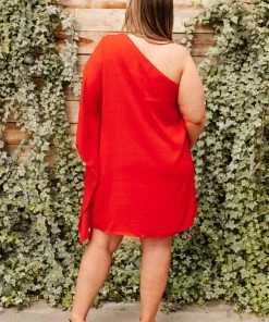 Ave Shops Dresses, Rompers, Jumpsuits Mallory Dress In Red