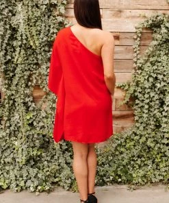 Ave Shops Dresses, Rompers, Jumpsuits Mallory Dress In Red