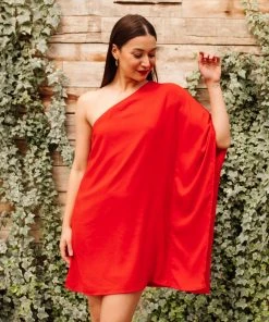 Ave Shops Dresses, Rompers, Jumpsuits Mallory Dress In Red