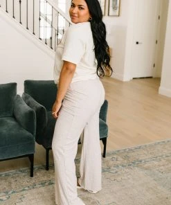 Ave Shops Deja Vu Bottoms In Oatmeal