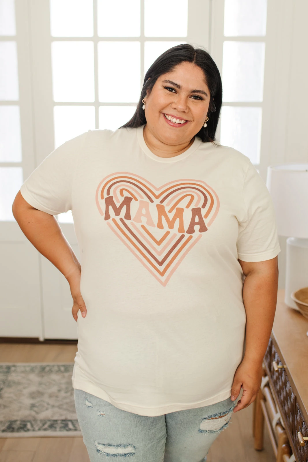 Ave Shops Clothing Mama Graphic Tee - Stylish Short Sleeve Top for Women 8 Ave Shops Clothing Mama Graphic Tee