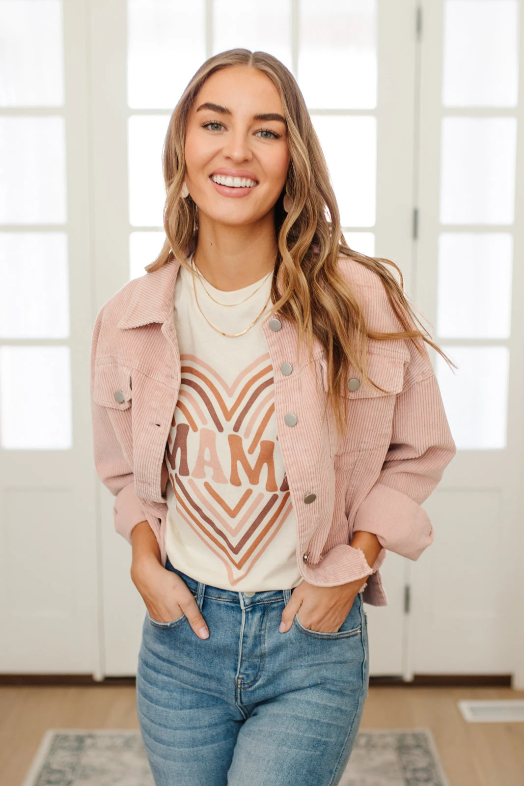 Ave Shops Clothing Mama Graphic Tee - Stylish Short Sleeve Top for Women 6 Ave Shops Clothing Mama Graphic Tee