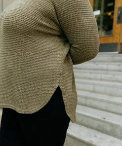 Ave Shops Mara Top In Olive Clothing